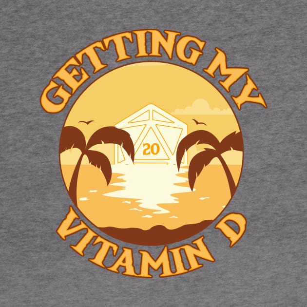 Getting My Vitamin D by NerdWordApparel